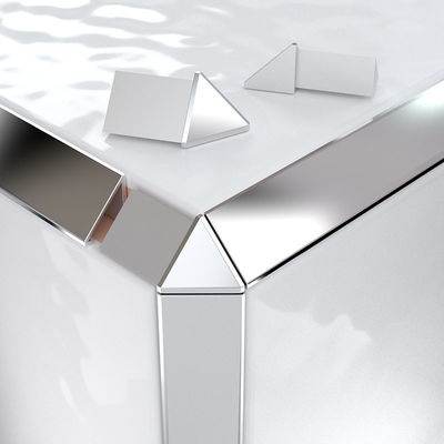 La tuile en aluminium de bord de place de tuile d'équilibre de coin en aluminium de triangle équilibrent l'équilibre de carreau de céramique
