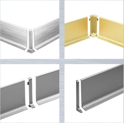 Profil en aluminium poli de anodisation pour des tuiles de mur équilibrant la coutume