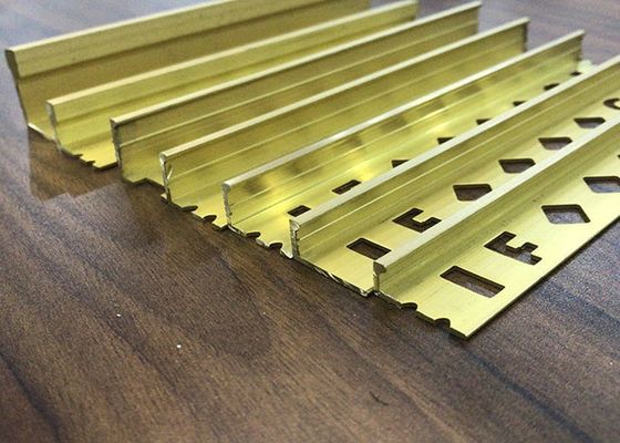 Équilibre en laiton de bord pour la décoration de carreau de céramique des tuiles 2.5m