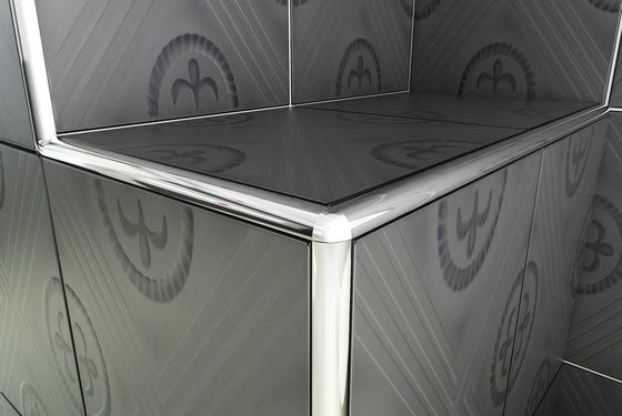 Bandes rebord en aluminium de règlage de tuile de profil d'extrusion de tuile en métal en aluminium d'équilibre