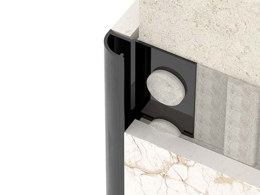 Le bord en aluminium de tuile équilibrent des panneaux de jonction de tuile de profil d'extrusion en métal d'alliage d'aluminium