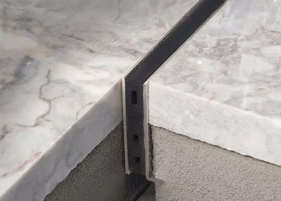 équilibre de finition de bord de tuile de bande d'équilibre en aluminium de tuile de 2.5m pour le plancher en bois