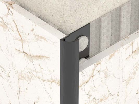 Panneau de jonction balayé de tuile d'acier inoxydable de 2.0mm pour la coutume ronde