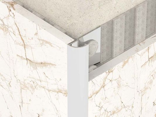 Quart lumineux d'acier inoxydable en métal 0.6mm autour de l'équilibre pour l'angle rond