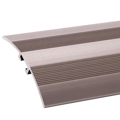 bande de transition en aluminium polie