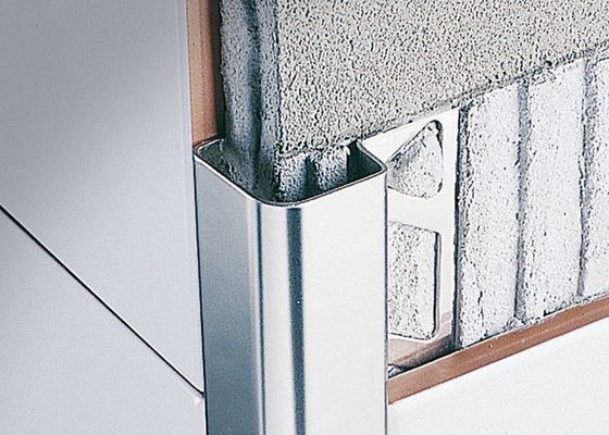 Tuile d'acier inoxydable pour tapisser décoratif intérieur d'équilibre de bord de plancher de bande de transition