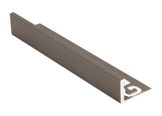 Bande de transition en aluminium d'électrophorèse de TUV 20mm au bois de la garde-robe