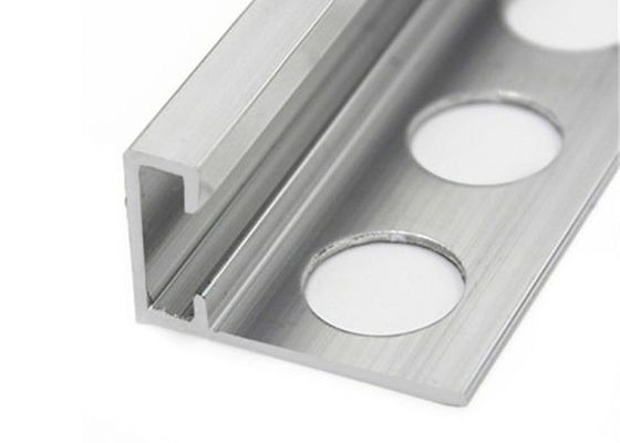 La tuile en métal d'alliage d'aluminium équilibre le règlage carré de coin de bord de tuile de décoration intérieure