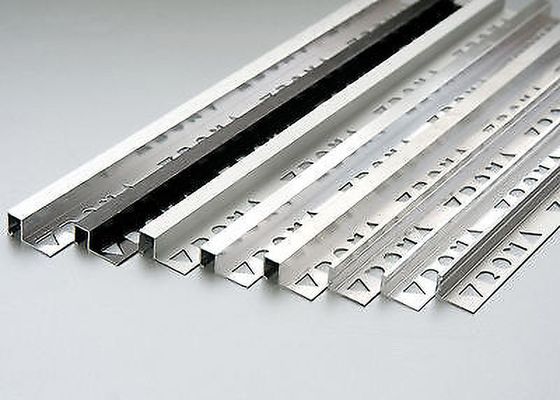 Profil en aluminium d'extrusion de tuile d'usine d'OEM &amp;ODM d'accessoires d'équilibre protecteur en aluminium de tuile