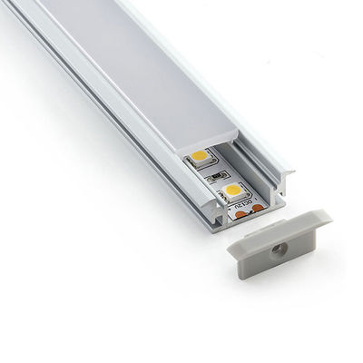 Le noir d'extrusion angle de 30 degrés forment les profils en aluminium de LED 1m
