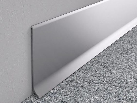 Conseil de bordage en aluminium en aluminium du profil 80mm de plinthe
