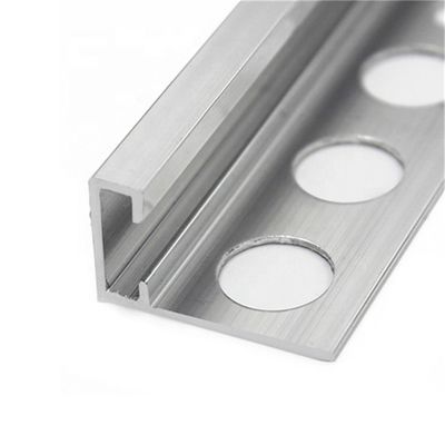 Équilibre en aluminium de carreau de céramique d'OEM Logo Customized Tile Corner Trim d'aperçu gratuit