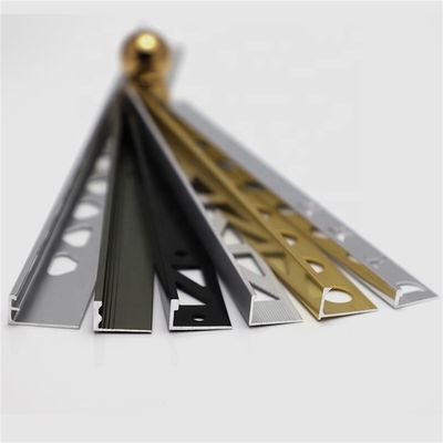 le bord de carreau de céramique de 25mm équilibrent l'équilibre faisant le coin en aluminium L forme