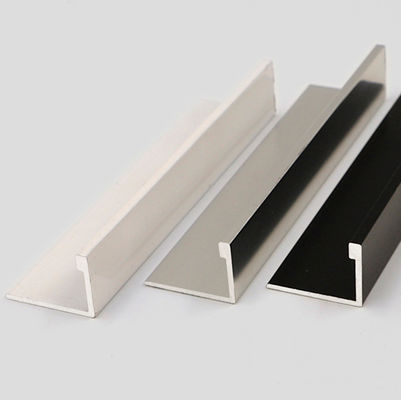 Profil en aluminium 6063 de tuile de GV 6mm d'électrophorèse en aluminium d'équilibre