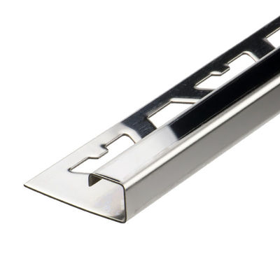 Équilibre carré décoratif en acier de bord de tuile des bandes 2.0mm de Sqstainless de miroir