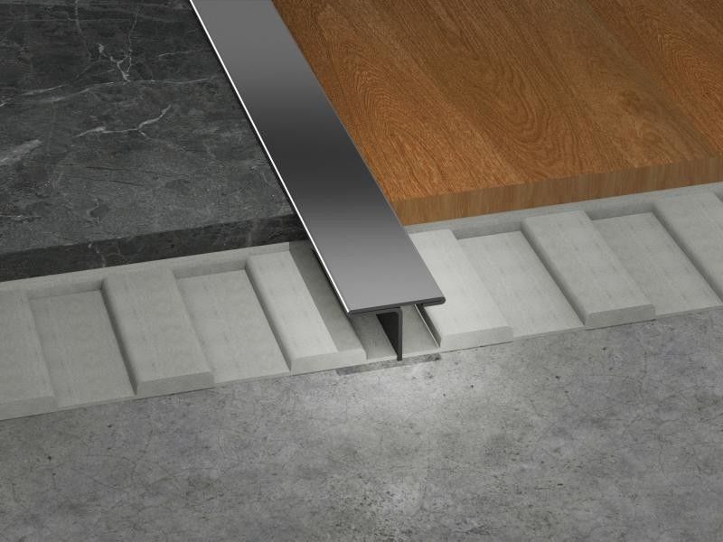 T a formé escaliers extérieurs en laiton de résistance à la corrosion de l'équilibre 1.8m de tuile de hauts