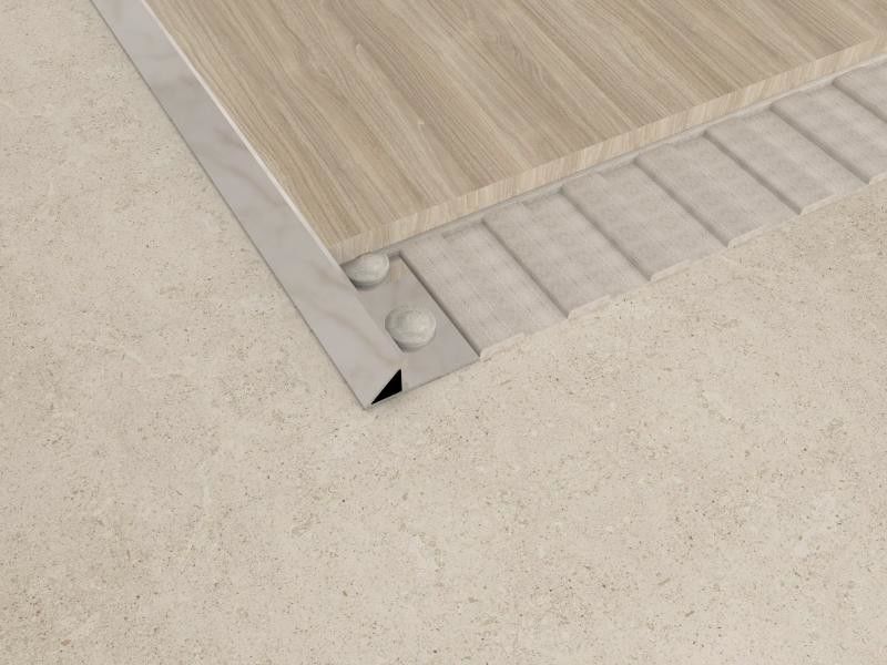 L'or décoratif a balayé l'équilibre de profil de tuile de mur de bande de transition de l'acier inoxydable 304