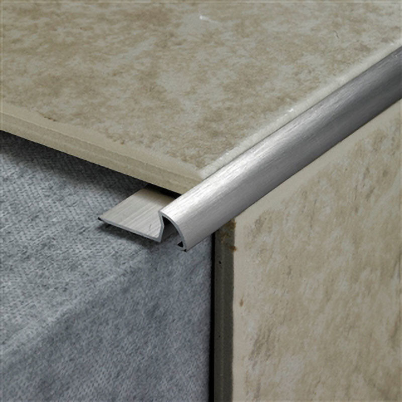 Équilibre blanc en métal de tuile de salle de bains de tuile d'équilibre de place de bord d'équilibre en aluminium de tuile