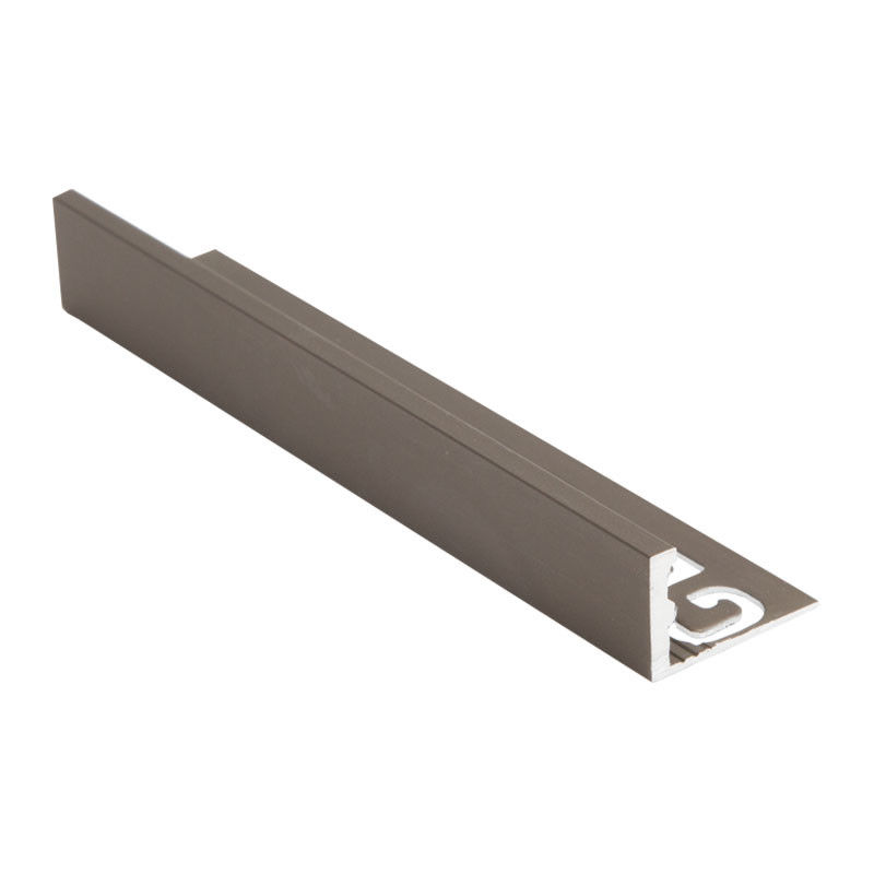La tuile de bord de place de Chrome équilibrent la maison en forme de L en aluminium d'équilibre de 10mm décorative
