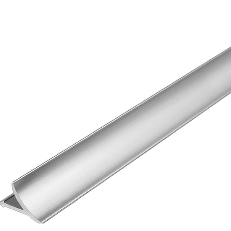 T a formé le coin carré en aluminium d'équilibre de tuile en métal de bord profile l'équilibre blanc en forme de L de bord de tuile