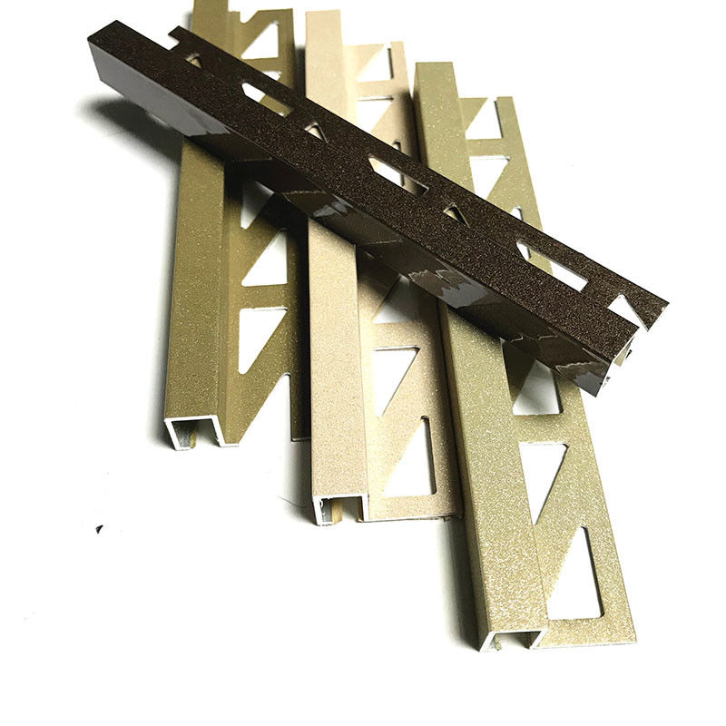 Équilibres de bord de tuile faits en équilibre droit de tuile de bord d'extrusion d'alliage d'aluminium