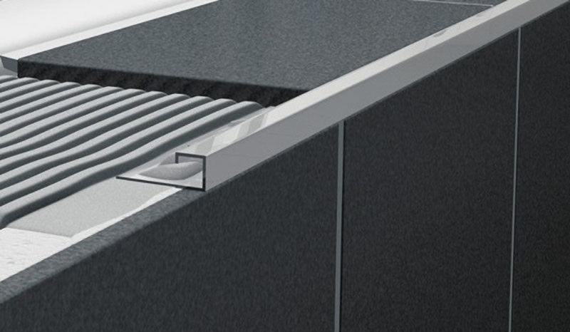 Le bord en aluminium de tuile équilibre la tuile adaptée aux besoins du client en métal équilibre la décoration à la maison
