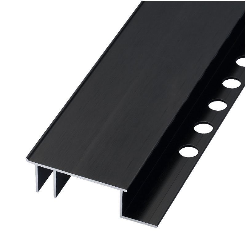 Équilibre en aluminium en aluminium 2.5m de bord d'étape de conseil de bordage de profil d'extrusion