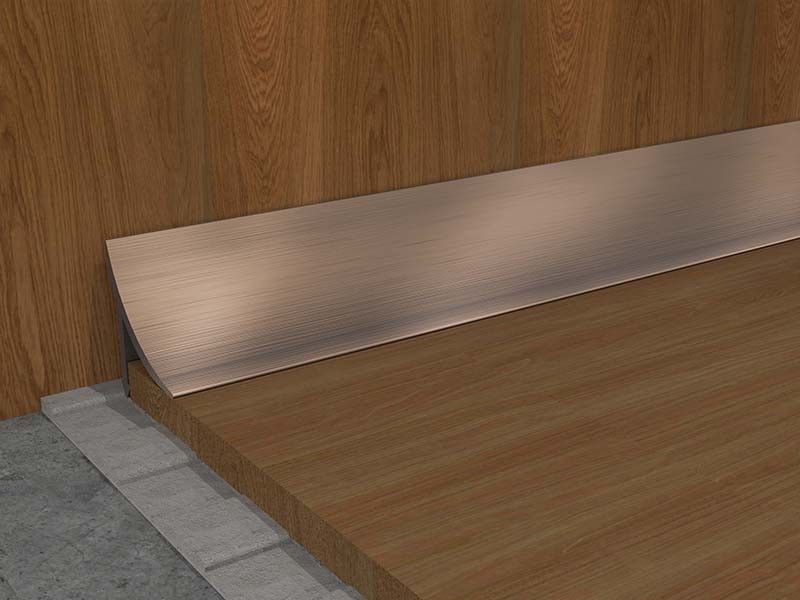 Bande de finition d'acier inoxydable de plancher de l'équilibre 0.6mm de tuile de frontière en &quot;y&quot; de bord