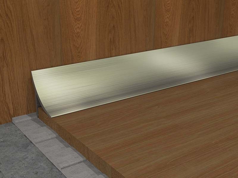 Bande de finition d'acier inoxydable de plancher de l'équilibre 0.6mm de tuile de frontière en &quot;y&quot; de bord