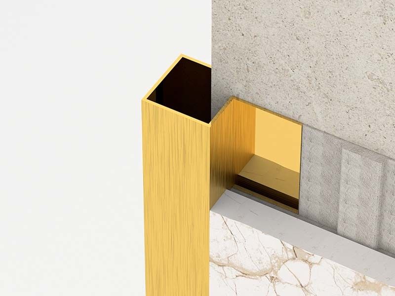 La place balayée forment l'extérieur de finition de bande de l'équilibre 0.6mm de tuile d'acier inoxydable