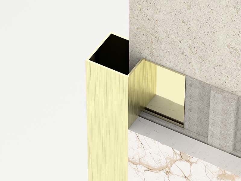 La place balayée forment l'extérieur de finition de bande de l'équilibre 0.6mm de tuile d'acier inoxydable
