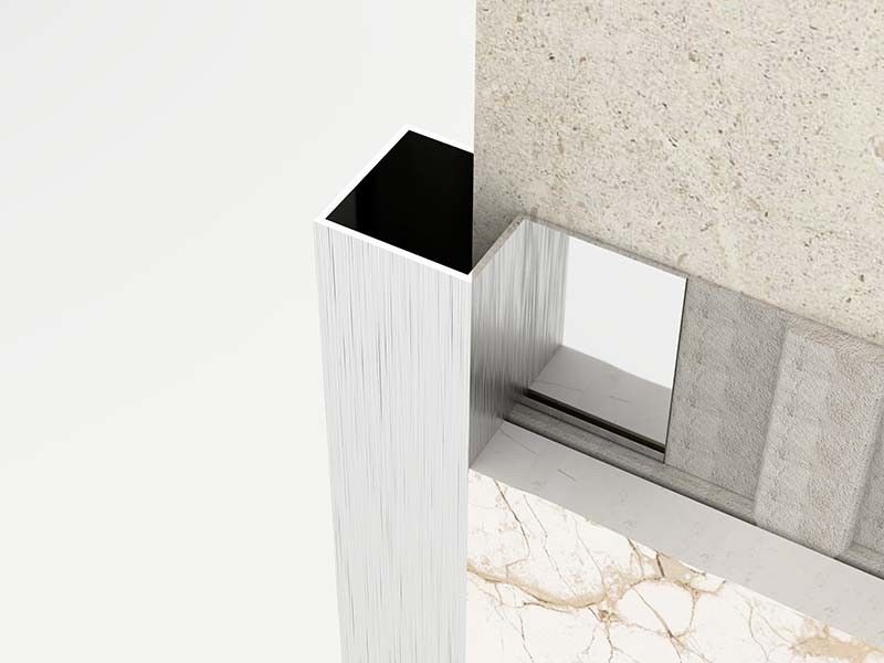 La place balayée forment l'extérieur de finition de bande de l'équilibre 0.6mm de tuile d'acier inoxydable