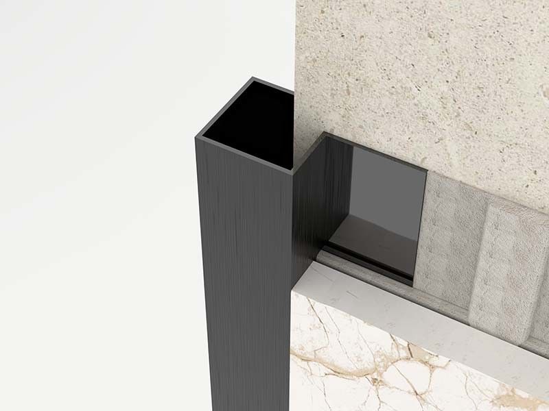 La place balayée forment l'extérieur de finition de bande de l'équilibre 0.6mm de tuile d'acier inoxydable