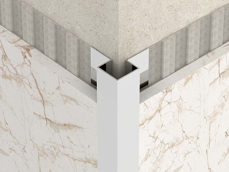 Équilibre lumineux de tuile de quart de cercle d'acier inoxydable de l'or 2.5m en dehors d'angle