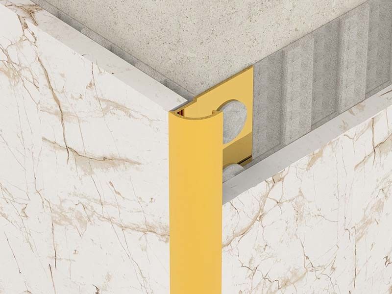 Panneau de jonction balayé de tuile d'acier inoxydable de 2.0mm pour la coutume ronde