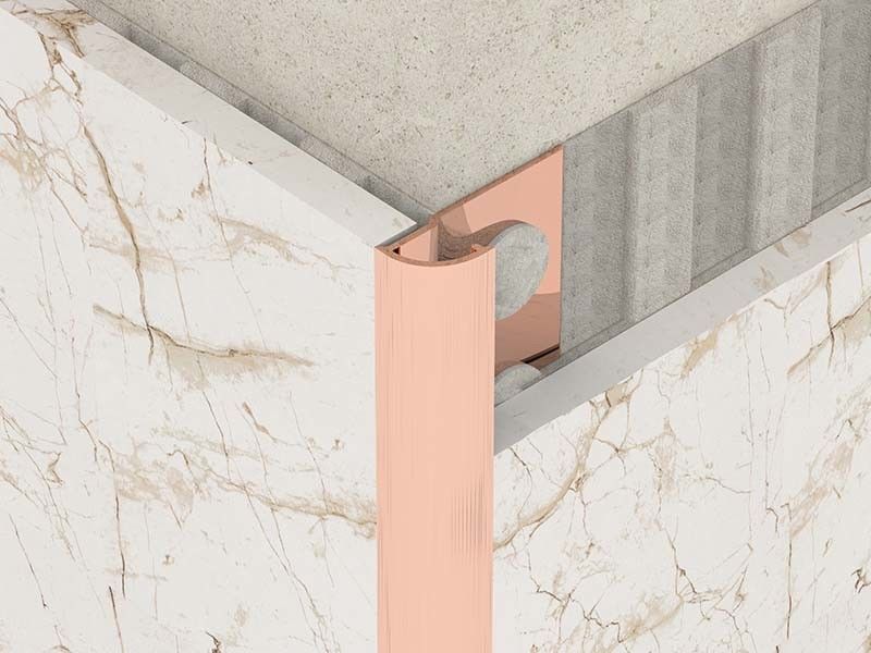Panneau de jonction balayé de tuile d'acier inoxydable de 2.0mm pour la coutume ronde