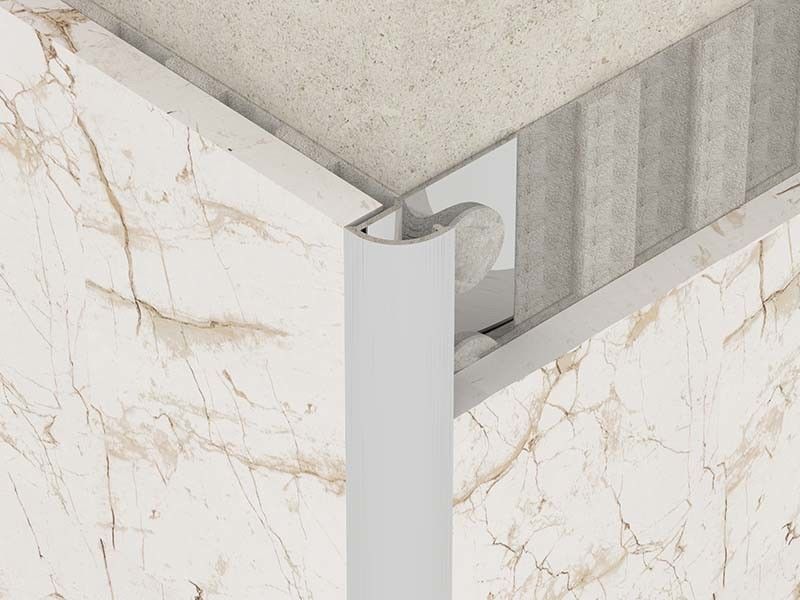 Panneau de jonction balayé de tuile d'acier inoxydable de 2.0mm pour la coutume ronde