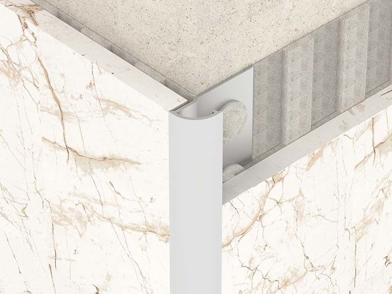 Panneau de jonction balayé de tuile d'acier inoxydable de 2.0mm pour la coutume ronde