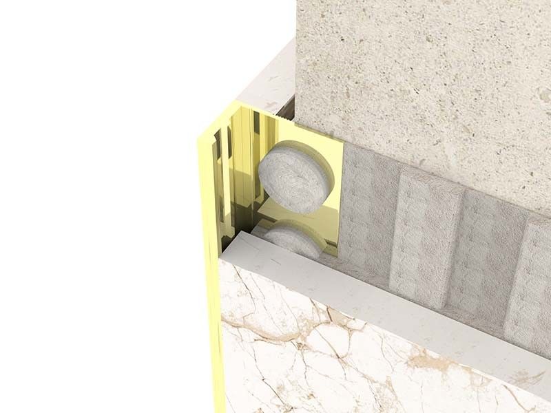 Équilibre balayé de bord de tuile de bande de fermeture de place de l'équilibre SS304 de tuile d'acier inoxydable en métal