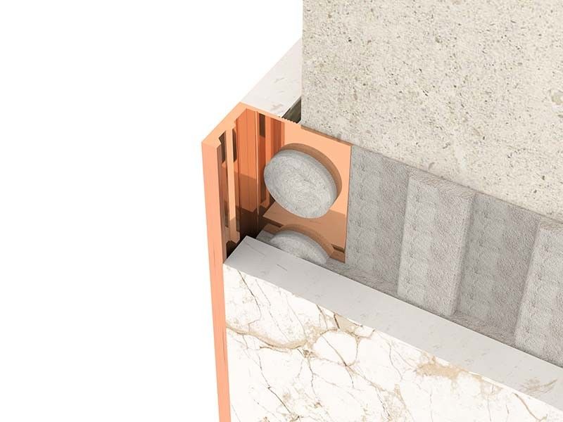 Équilibre balayé de bord de tuile de bande de fermeture de place de l'équilibre SS304 de tuile d'acier inoxydable en métal