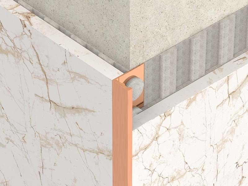 équilibre Bullnose de bord de frontière balayé par 1.8m en métal d'équilibre d'angle d'acier inoxydable