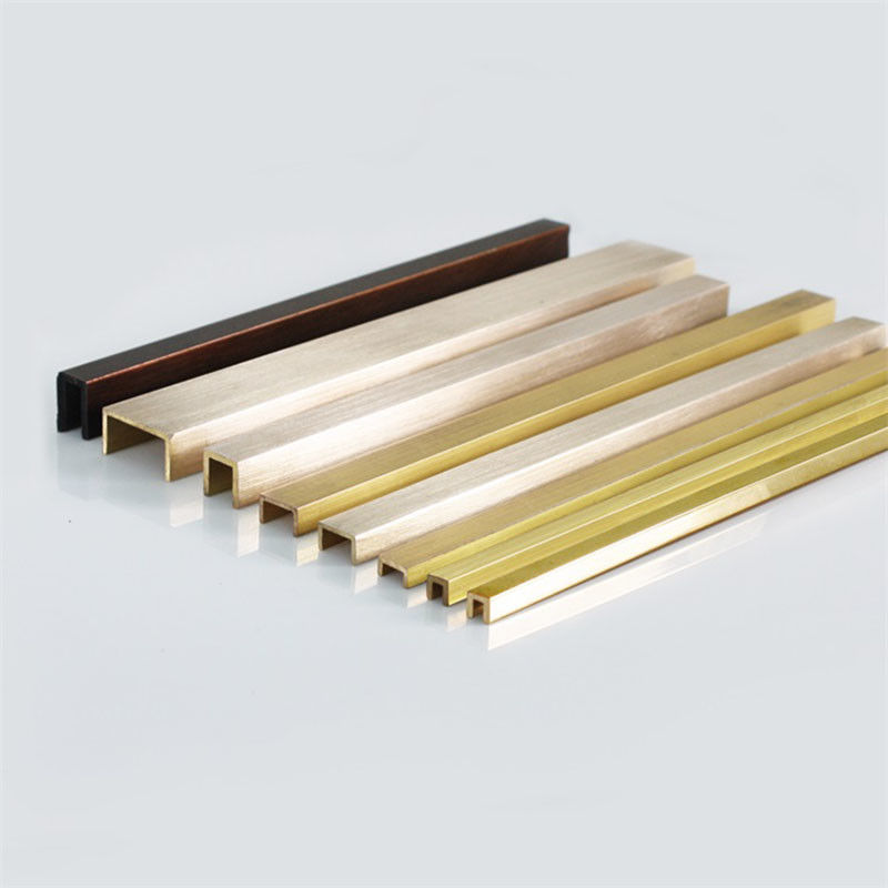 les bandes de finition de Concor de tuile de 2.7m de bord d'équilibre de décoration en laiton de tuile bronzent rétro