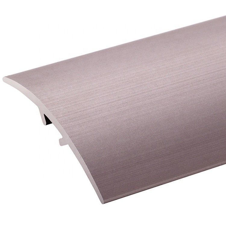 bande de transition en aluminium polie