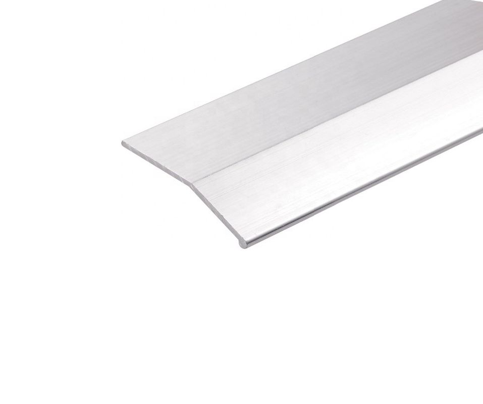 La bande rebord plate en aluminium de plancher de stratifié de bande de boucle haute-basse a anodisé