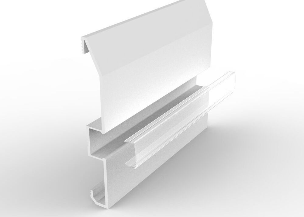 La ligne menée par profil coin en aluminium de haute qualité de conseil de bordage d'alliage d'aluminium a expulsé profil léger de LED