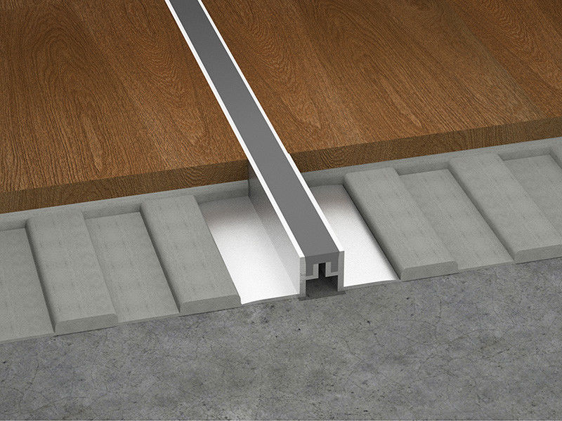 Décoration intérieure d'extrusion de profil de plancher de joint en aluminium de mouvement