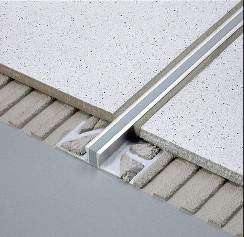 Fermeture de finition du bois commune de plancher et de tuile de mouvement d'alliage d'aluminium