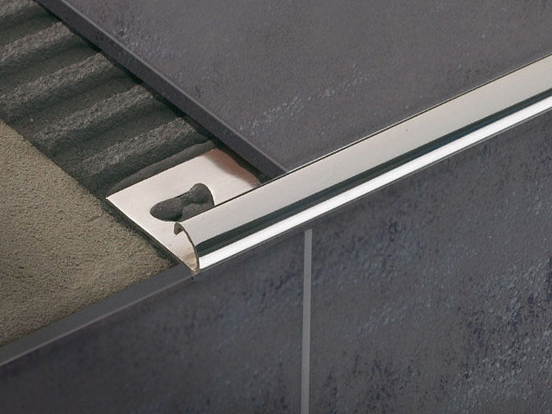 Tuile d'acier inoxydable pour tapisser décoratif intérieur d'équilibre de bord de plancher de bande de transition