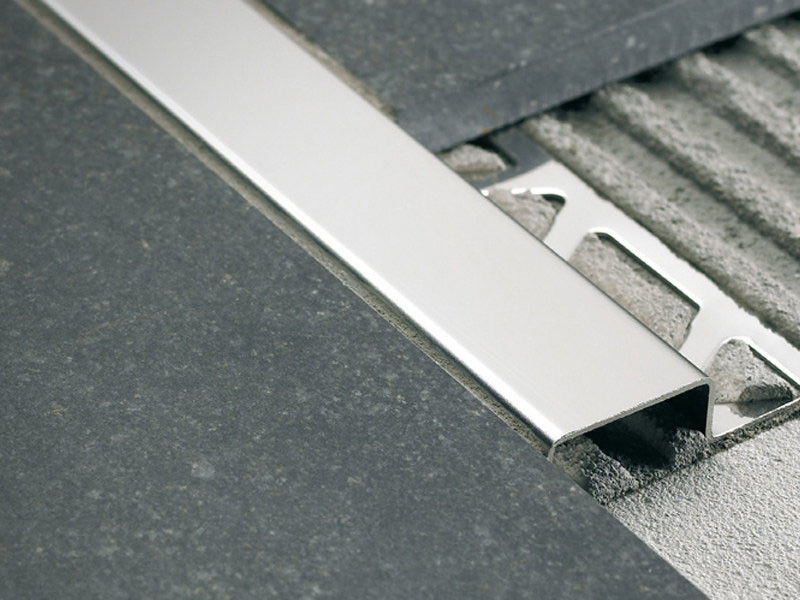 Tuile d'acier inoxydable pour tapisser décoratif intérieur d'équilibre de bord de plancher de bande de transition