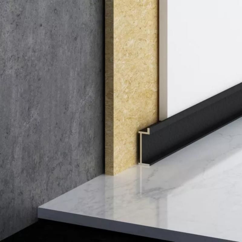 Plancher en aluminium en métal de TUV bordant pour le mur de cuisine